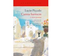 Cantos barrocos: y otros poemas: 514 (El Acantilado)