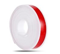 Cantos Blandos Autoadhesivos Cantos de Tablero de Madera en Forma de U Cantos de Tablero Ecológico TPE Cantos de Muebles de Mesa y Sillas con Soporte Adhesivo (5m×16mm,Blanco)