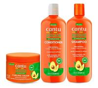 Cantu Avacado Crema hidratante champú, acondicionador y crema para rizar