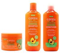 Cantu Avacado Crema hidratante champú, acondicionador y crema para rizar