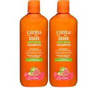 Cantu - Champú Alivio del Cuero Cabelludo con Guayaba y Jengibre - 400 ml - Limpieza y Cuidado para el Cabello Delicado y Respetuoso (Paquete de 2)