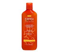 Cantu - Champú hidratante con manteca de karité - Champú sin sulfatos para rizos y cabello texturizado - 1 paquete (1 x 400 ml), el embalaje puede diferir