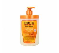 CANTU - Champú Limpiador para Cabello Natural - Con Manteca de Karité - Para Cabello Seco y Sin Vida - Fomenta Brillo y Suavidad - Para Cabello Rizado, Ondulado y Afro, Multicolor, 709 g