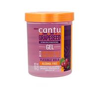 CANTU - Gel Estilizante de Semilla de Uva - Fijación Fuerte - Hidratación y Brillo - Para Todo Tipo de Cabello - 524 g - Máxima definición del rizo
