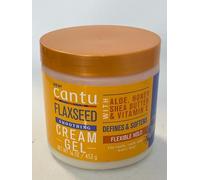 Cantu Gel lissant Crème de Lin Tenue Flexible (avec Miel, Aloe, Beurre de Karité et Vitamine E) 453g