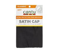 CANTU - Gorro Satinado Clásico de Ajuste Firme - Unisex - Talla Única - Protege Rizos y Peinados - Mantiene Hidratación - Antifrizz Nocturno - No se Desliza - Ideal para Dormir y Rutinas Protectoras