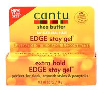 Cantu Natural Hair Gel Fijador Extra Hold Edge Manteca Karité 64g
