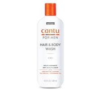 CANTU - Shea Butter 3-En-1 Para Hombres - Champú + Acondicionador + Gel De Baño - Hidratación y Cuidado Completo, 1pack, 400 ml