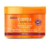 CANTU SHEA Butter FOR Natural Hair Define & Shine Custard 340G, Negro, Estandar