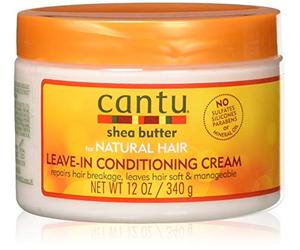 Cantu Shea Butter for Natural Hair Leave in Conditioner Repair Cream 12 Oz by Cantu