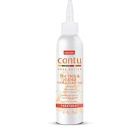 CANTU - Aceite para Cabello & Cuero Cabelludo sin Goteos - Manteca de Karité - Árbol de Té y Jojoba - 180 ml - Ideal para Fomentar el Crecimiento, Protege del Calor y Rotura.