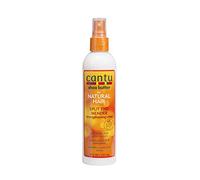 CANTU - Spray Hidratante para Puntas Abiertas - Repara y Mejora Cabello Rizado - Enriquecido con Manteca de Karité - Sin Sulfatos, Parabenos ni Siliconas, Transparente, 237 ml