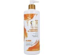 Cantu Txtr Sleek Aceite Limpiador Champú Teñidos + Rizados 473ml