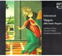 Cantus Coelln^Junghaenel,K. - Vespro Della Beata Vergine