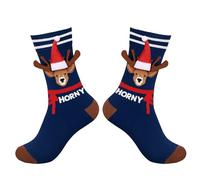 Cantustime Calcetines Divertidos de Navidad para Hombre Mujer Adolescentes Niños - Regalos Secretos de Navidad Novedosos Divertidos Calcetines de Santa Cómicos Lindos Locos Tontos Divertidos