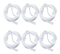 Deror Cánula de oxígeno, 6 Piezas Cánula Nasal desechable Tubo de Suministro de oxígeno de Silicona Suave Accesorio Reductor de oxígeno(1)
