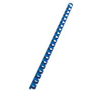 Canutillo plástico DIN A4 GBC 12 mm (Caja 100), azul