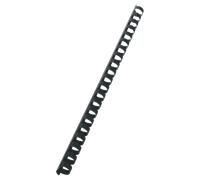Canutillo plástico DIN A4 GBC 14mm (Caja 100), negro