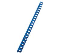 GBC 4028620 - Canutillo plástico DIN A4 21 anillas 16 mm (caja 100) color azul