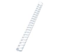 Canutillo plástico DIN A4 GBC 22 mm (Caja 100), blanco