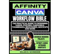 Canva-Affinity Workflow Bible: A Practical Guide To Designing Logos, Posters, Carousels, Thumbnails, Brochures, Mockups and More (The Digital Wealth Systems Series)