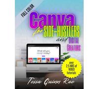 Canva for Side Hustlers and Digital Creators: The Visual Guide to Canva's AI Tools, Digital Product Creation, and Monetizing Your Creativity