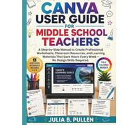 CANVA USER GUIDE FOR MIDDLE SCHOOL TEACHERS: A Step-by-step Manual to Create Professional Worksheets, Classroom Resources, and Learning Materials That ... Skills Required (Canva for Teachers Guide)