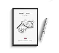 Canvas Afdruk Retro Formule 1 Imola Monaco Monza Track Circuit Canvas Print F1 Wall Art Nordic Poster Esthetische Motorsport Racing Room Decor 21X30Cm Geen Frame