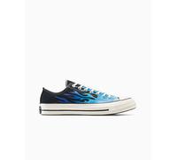 Canvas Converse Chuck 70 Fire Zapatillas Corte Bajo en Black/blue It, Talla EU 36 Zapatillas Corte Bajo Canvas
