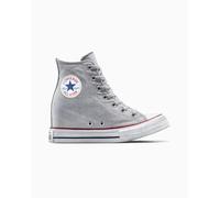 Canvas Converse Chuck Taylor All Star Wedge Platform Distressed Zapatillas Altas para Mujeres en Blanco Humo, Talla EU 36.5 Blanco Humo EU 36.5