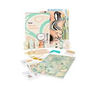 Canvas Creations Pott’d Kit de Pintar Arte Abstracto, Kit Manualidades Adultos - Paleta de Otoño. Aprender a Pintar, Lienzo para Pintar, Kit de Pintura para Adultos, Pinturas Acrílicas