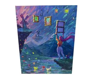 Canvas Finishing Touches Board Game Expansion - Create Stunning Masterpieces. Ar