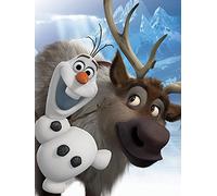 Canvas Frozen Olaf & Sven 30X40