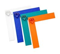 Canvas L Shape Right Angle Tool 4pcs Grid Allignment Ruler Set