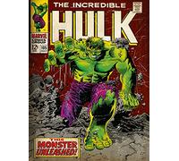 Canvas Marvel Retro Hulk Retro 30X40