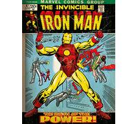 Canvas Marvel Retro Iron Man Retro 30X40