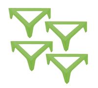 Canvas Risers For Acrylic Pouring - Triangular | 4-Piece Triangular Support Holder For Pouring Canvas - Ideal for Artists, Students, Home, School, Studio, Exhibition Display & Painting Projects