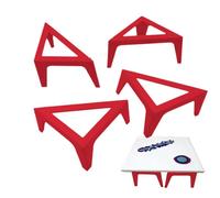 Canvas Risers - Triangular Stand for Painting | Base with Stable Support, 4 Pieces Pouring Tool, Art Supply for Artists Students, Home School Studio Exhibition Display