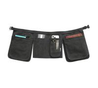 Canvas Tool Waist Bag - Multi Pocket Utility Apron Organizer