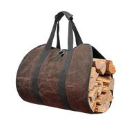 Canvas Wood Carrier Multifunctional Foldable Outdoor Firewood Carrier Waterproof Heavy Log Tote for Use | Durable Waterproof Canvas Design System, Reinforced Handle Structure Feature, Heavy Load Carry