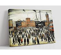 CanvasArtShop Lienzo para pared, diseño con texto en inglés "Going to work" (60 x 40 cm)