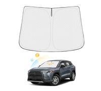 Canvcle Parasol para parabrisas para Toyota Corolla Cross 2022-2024 (no para Corolla), accesorios gruesos de 6 capas para ventana delantera, protector de visera plegable, bloquea los rayos UV y