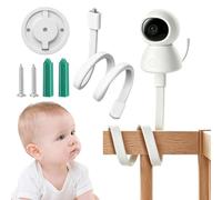 Canxyeun Soporte Camara Vigilancia Bebe for Tapo C200 Soporte Camara for Tapo Flexible Col de Cisne Camara Seguridad Bebé C200/C210/C220/C201/C202/C211/C212 Instalación Sin Taladro Ajustable Universal