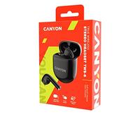 CANYON Auriculares Bluetooth TWS-6, Color Negro