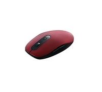CANYON Bluetooth Dual Mode y ratón óptico inalámbrico con 6 Botones, dpi 800/1000/1200/1500, Rojo