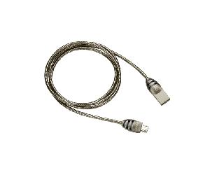 CANYON Cable micro USB 2.0 Alimentacion y datos 5V 1A cubierta metalica 1m CNS-USBM5DG