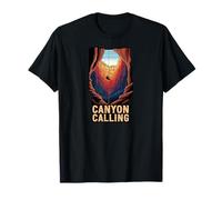 Canyon Calling Rappel Outdoor Adventure Exploration Camiseta