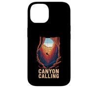 Canyon Calling Rappel Outdoor Adventure Exploration Carcasa para iPhone 14