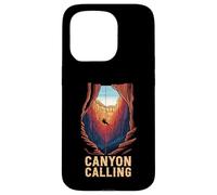 Canyon Calling Rappel Outdoor Adventure Exploration Carcasa para iPhone 15 Pro