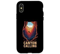 Canyon Calling Rappel Outdoor Adventure Exploration Carcasa para iPhone X/XS